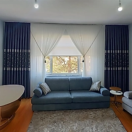 Orta Göbek Fon Perde