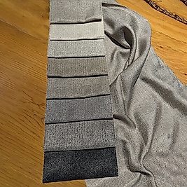 Parlak Keten Fon Perde